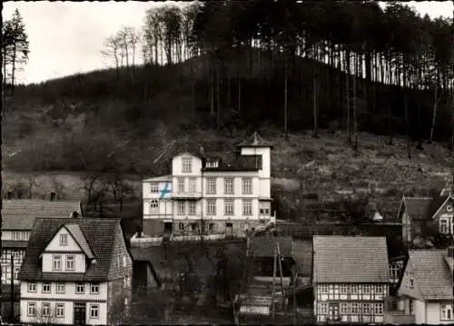 Ak Bad Grund im Harz, Haus Waldhaus