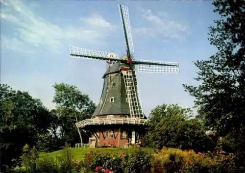 Ak Wyk auf Föhr Nordfriesland, Mühle