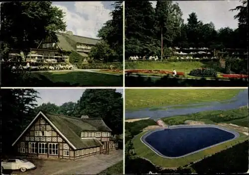Ak Geesthacht im Herzogtum Lauenburg, Restaurant Forsthaus Grüner Jäger, Ernst Rosseburg