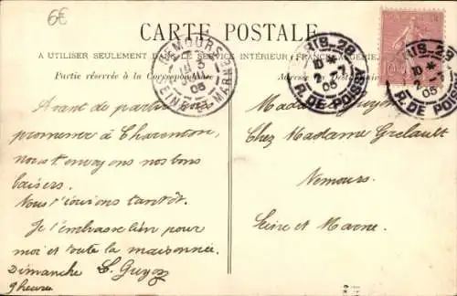 Ak Coulommiers Seine et Marne, Hopital, vue interieure