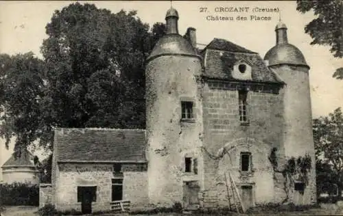 Ak Crozant Creuse, Chateau des Places