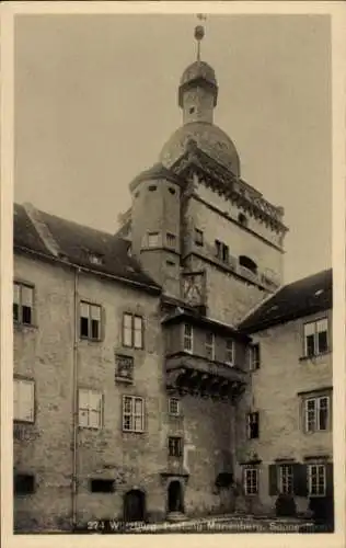 Ak Würzburg am Main Unterfranken, Festung Marienberg, Sonnenturm