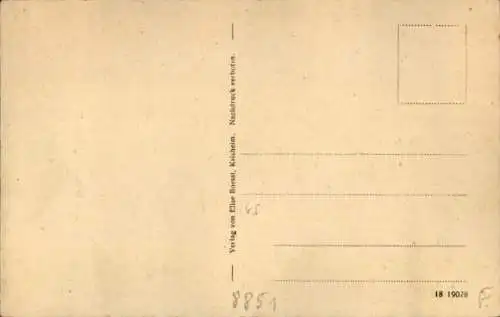 Ak Kaisheim in Schwaben Bayern, Totalansicht, 1700