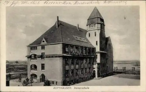 Ak Rotthausen Gelsenkirchen Westfalen, Kaiserschule