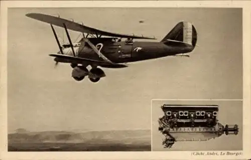 Ak Raid Paris New York, Costes et Bellonte, Le Bréguet