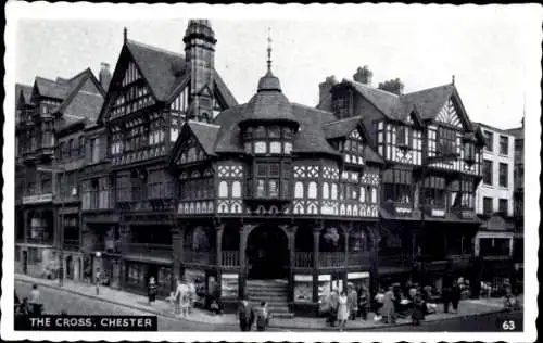Ak Chester Cheshire England, Das Kreuz