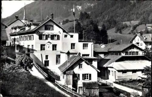 Ak Neirivue Kanton Freiburg, Teilansicht