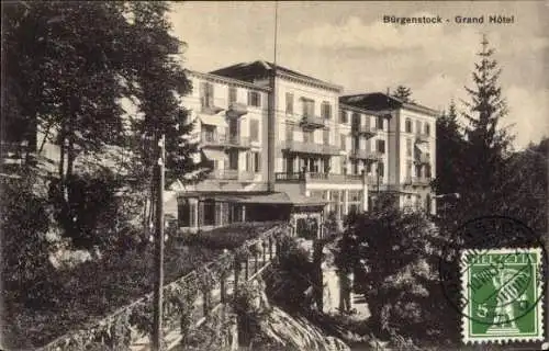 Ak Bürgenstock Kanton Nidwalden, Grand Hotel