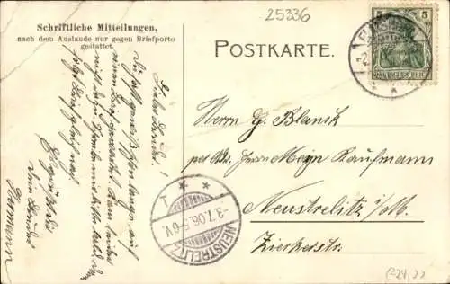 Ak Elmshorn in Holstein, Holstenstraße