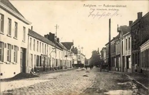 Ak Avelghem Avelgem Westflandern, Audenaerdestraat