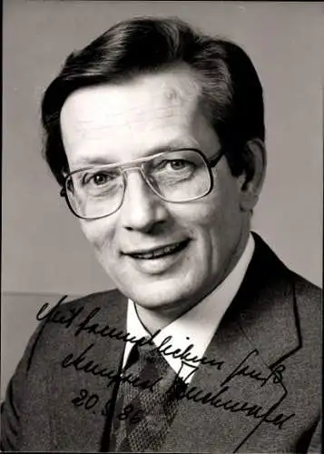 Ak Schauspieler Manfred Buchwald, Portrait, Autogramm