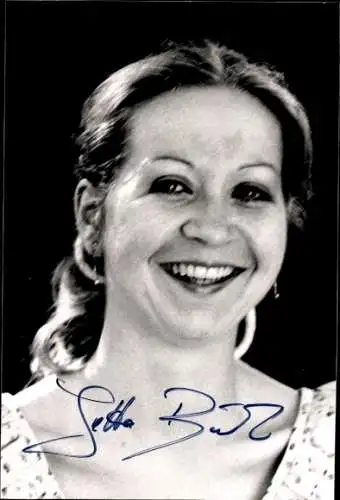 Ak Schauspielerin Jutta Buck, Portrait, Autogramm