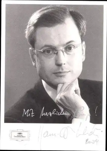 Ak Schauspieler Hans Jürgen Schatz, Portrait, Autogramm