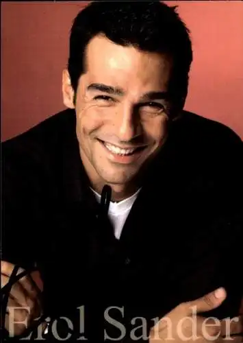 Ak Schauspieler Erol Sander, Portrait, Autogramm, RTL