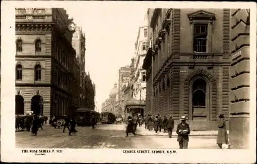 Ak Sydney Australien, George Street