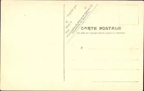 Ak Blida Algerien, Bahnhof