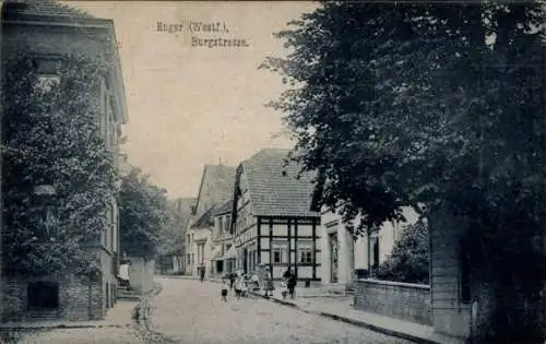 Ak Enger in Westfalen, Burgstraße