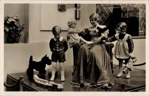 Ak Paris, Exposition Internationale 1937, Deutsches Haus, Käthe Kruse Puppen