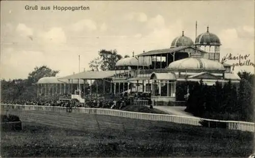 Ak Hoppegarten in Brandenburg, Rennbahn