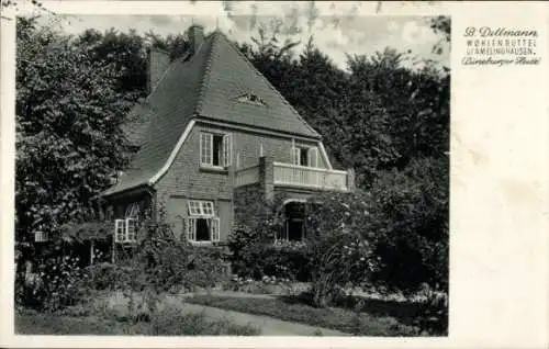 Ak Wohlenbüttel Oldendorf an der Luhe, Wohnhaus B. Dittmann