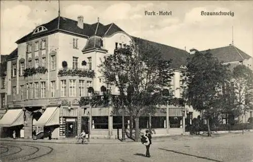 Ak Braunschweig in Niedersachsen, Parkhotel