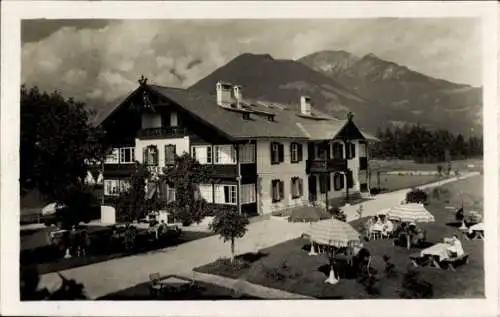 Ak Schönberg im Stubaital Tirol, Hotel-Pension "Jagerhof"