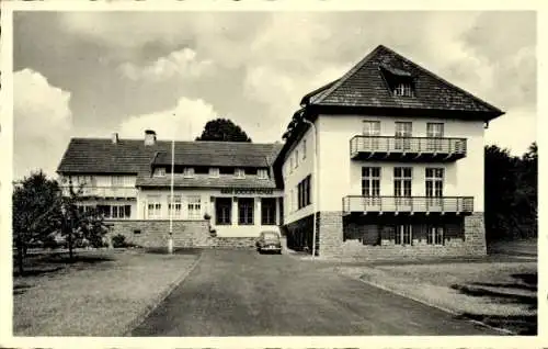 Ak Hattingen im Ruhrgebiet, Hans Böckler Schule, Vorderansicht
