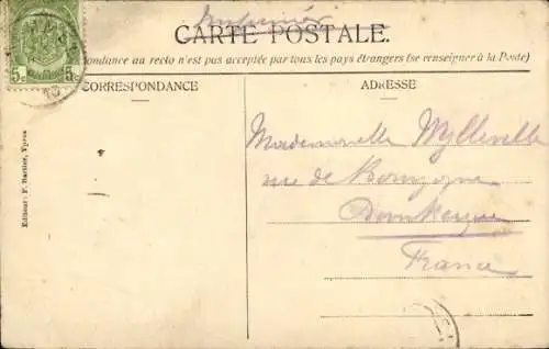 Künstler Ak Kemmel Heuvelland Westflandern, Panorama