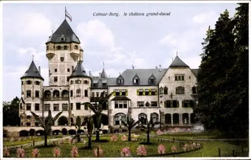 Ak Colmar Berg Luxemburg, Schloss Berg