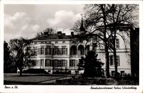 Ak Bonn am Rhein, Bundeskanzleramt, Palais Schaumburg