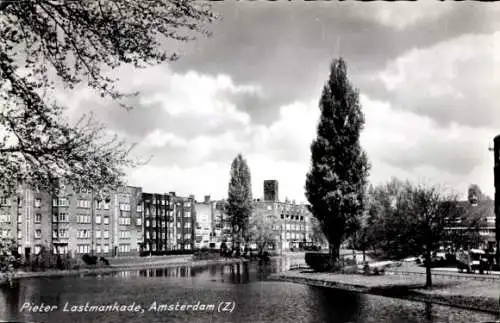 Ak Amsterdam Nordholland Niederlande, Pieter Lastmankade