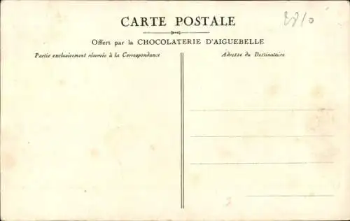 Künstler Ak Prat, L., Biblische Szene, Kreuzigung, Werbung, Chocolaterie d'Aiguebelle