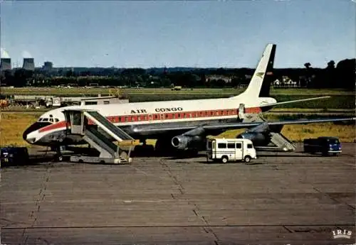 Ak Passagierflugzeug, Flughafen, Air Congo