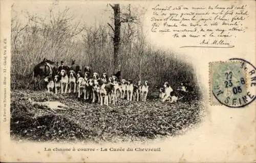 Ak La Chasse a courser, La Curee du Chevreuil