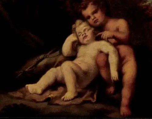 Künstler Ak Vaccaro, A., Schlafendes Jesuskind, Johannes