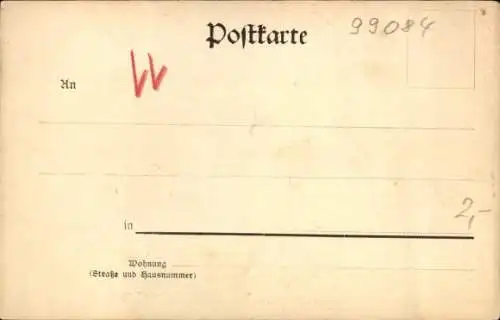 Ak Erfurt in Thüringen, Rathaus