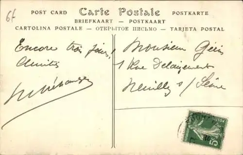 Ak Villers sur Mer Calvados, Sur les Rochers, Muschelsucher