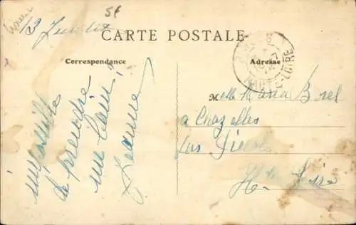 Ak Villers sur Mer Calvados, Strand, spielende Kinder