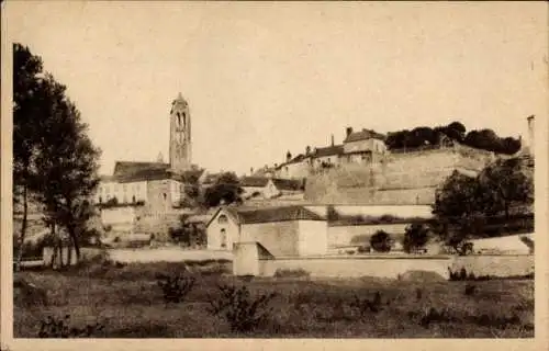 Ak Chateau Landon Seine et Marne, Gesamtansicht