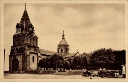 Ak Bénévent l’Abbaye Creuse, Kirche