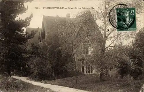 Ak Tourgeville Calvados, Manoir de Benerville