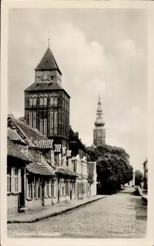 Ak Greifswald in Vorpommern, Domstraße