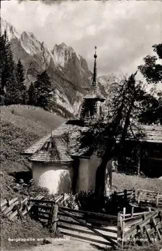 Ak Hirschbichl Emmering in Oberbayern, Bergkapelle