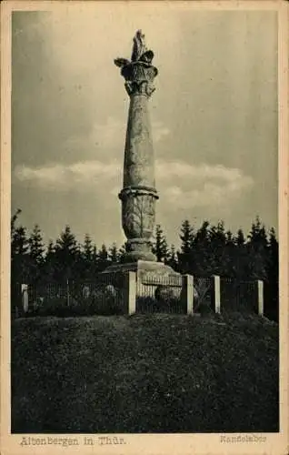 Ak Altenbergen Georgenthal in Thüringen, Kandelaber