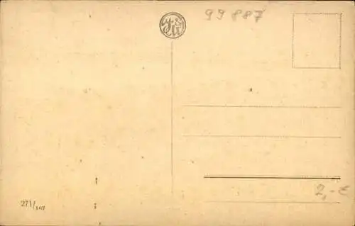 Ak Altenbergen Georgenthal in Thüringen, Kandelaber