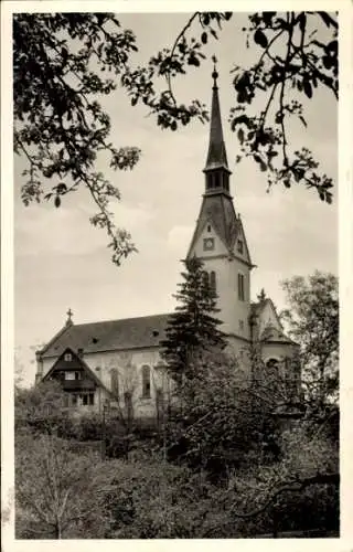 Ak Wahlwies Stockach im Hegau Baden, katholische Pfarrkirche