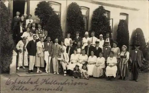 Foto Ak Ostseebad Kellenhusen in Holstein, Villa Fernsicht, Gruppenbild