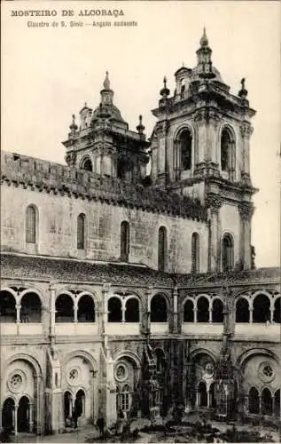 Ak Alcobaça Portugal, Mosteiro, Claustro de D. Diniz