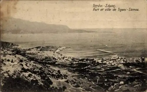 Ak Samos Griechenland, Hafen, Tigani Stadt