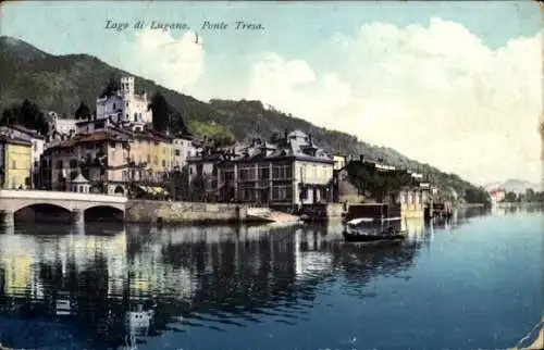 Ak Luganersee Lombardei, Ponte Tresa